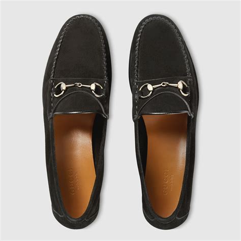 gucci suede loafers women's.